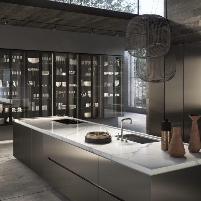 Кухня ASTER CONTEMPORA остров