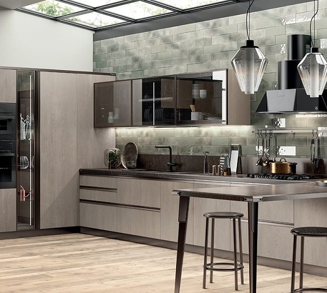 кухня Scavolini Diesel Open Workshop МДФ