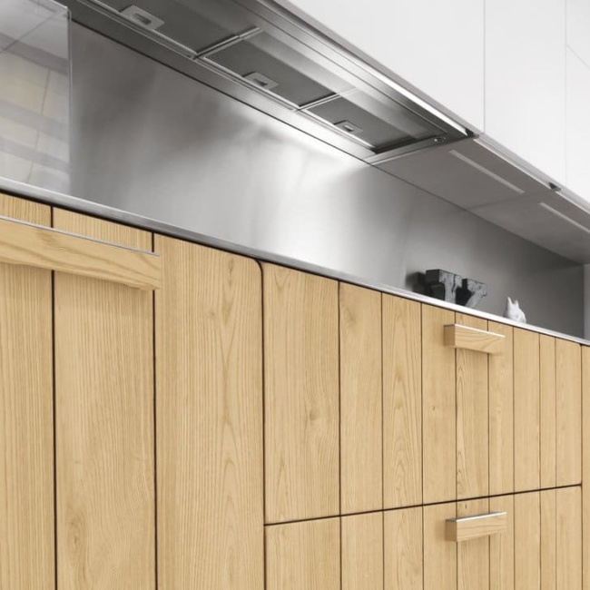 кухня Aster Modern - деревянные фасады вблизи