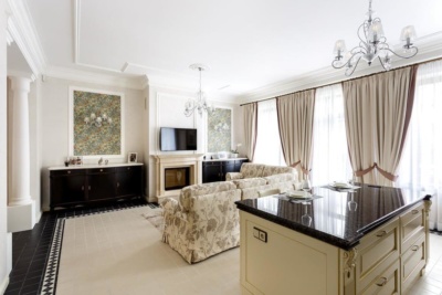кухня-гостиная SCAVOLINI BATIMORA