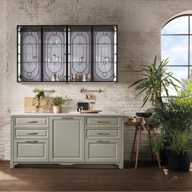кухня Aster Modern Portrait в стиле лофт