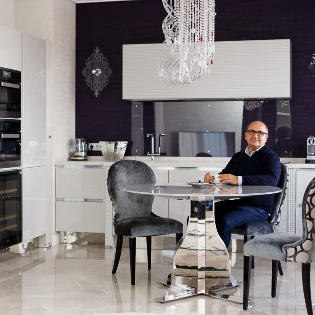 Кухня ASTER LUXURY GRAM - общий вид