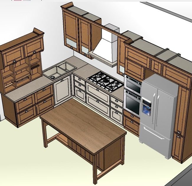 кухня Scavolini Favilla проект